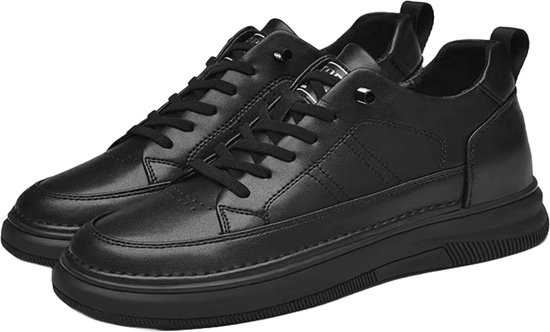 HeightBeast® Augmentation de +8 cm Chaussures pour femmes décontractées | taille 40 | Discrètement 8 cm plus long | PU | Chaussures rehaussantes | Grandir | Baskets soignées | Semelles surélevées