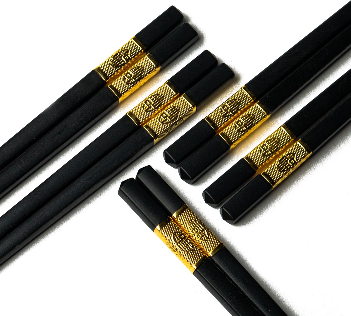Culinaire eetstokjes in Japanse stijl - Eetstokjes vaatwasserbestendig - Chopsticks - Eetstokjes - Black friday - Sinterklaascadeau - Kerstcadeau – Giftset