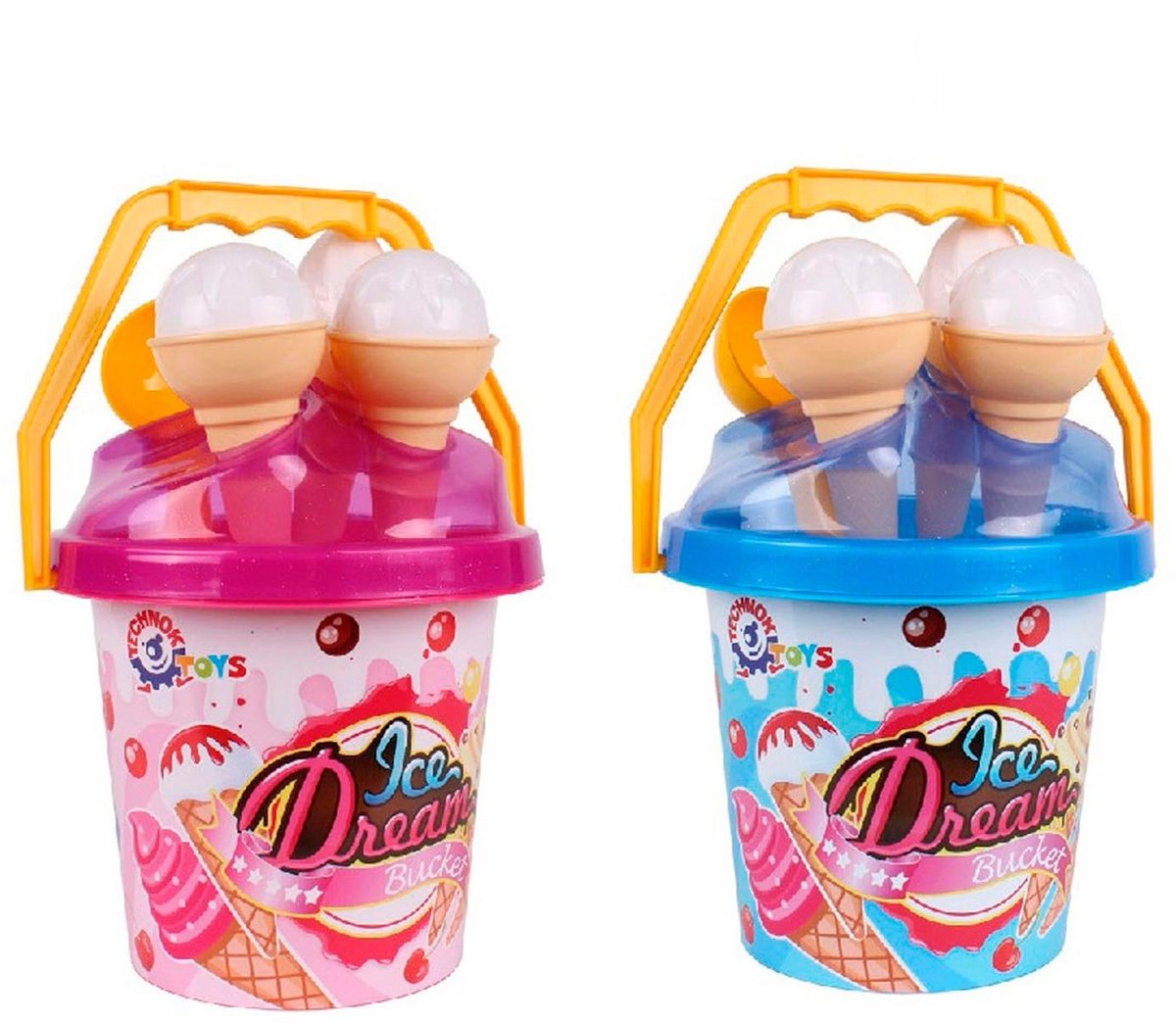 Emmerset strand speelgoed Ice Dream 9-delig multicolor voor kinderen.