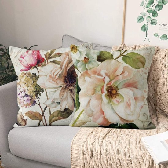 Roze Design kussenhoezen kopen? ✔️ Tot 75% korting