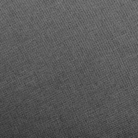 vidaXL Fauteuil à bascule en tissu Zwart - Fauteuil à bascule Comfort et élégant - Fauteuil de salon - Meubles en Tissus noir - Fauteuil inclinable - Meubles d'intérieur - Fauteuil de salon