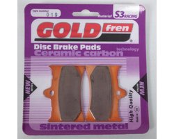 goud fren remblok voor motor aspes 125 sintesi 1988 av nieuw