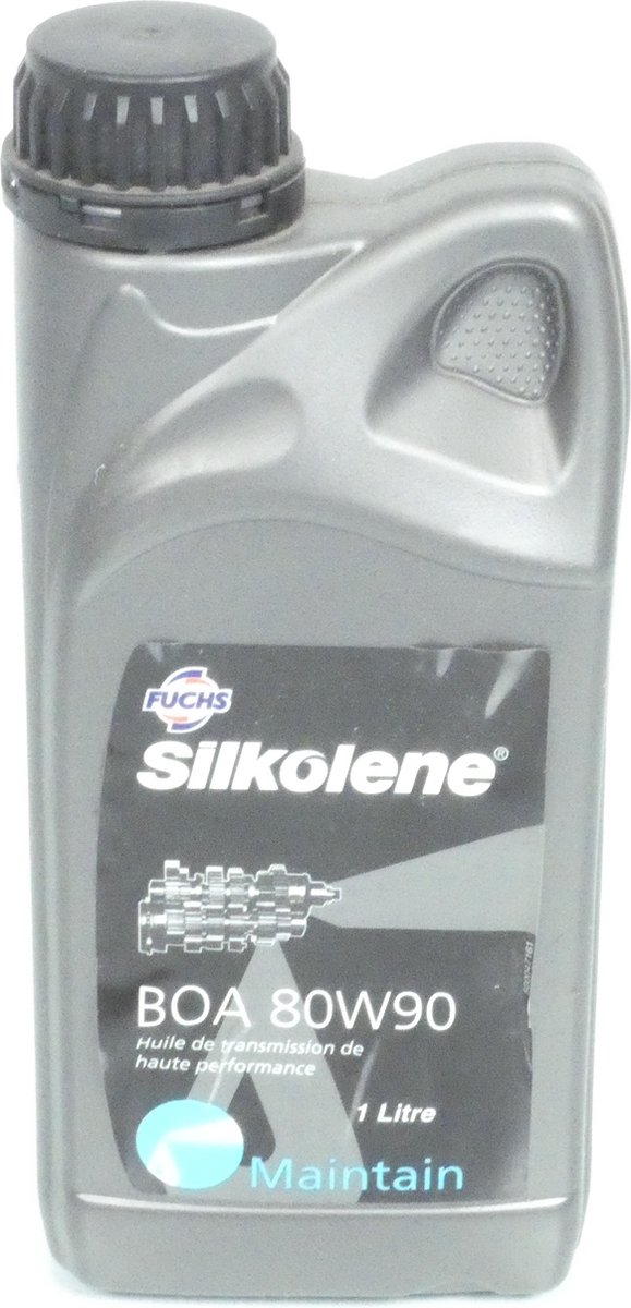 Bidon d'huile de transmission Fuchs Silkolene BOA 80W90 pour moto scooter Neuf