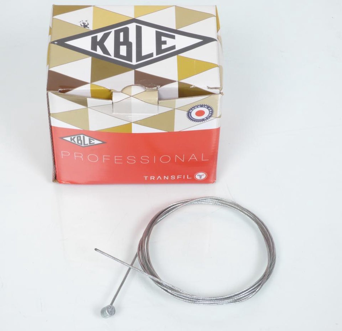 doos van 25 remkabels Ø1.8mm x 180cm kop 8x8mm voor bromfiets peugeot 103 cyclo