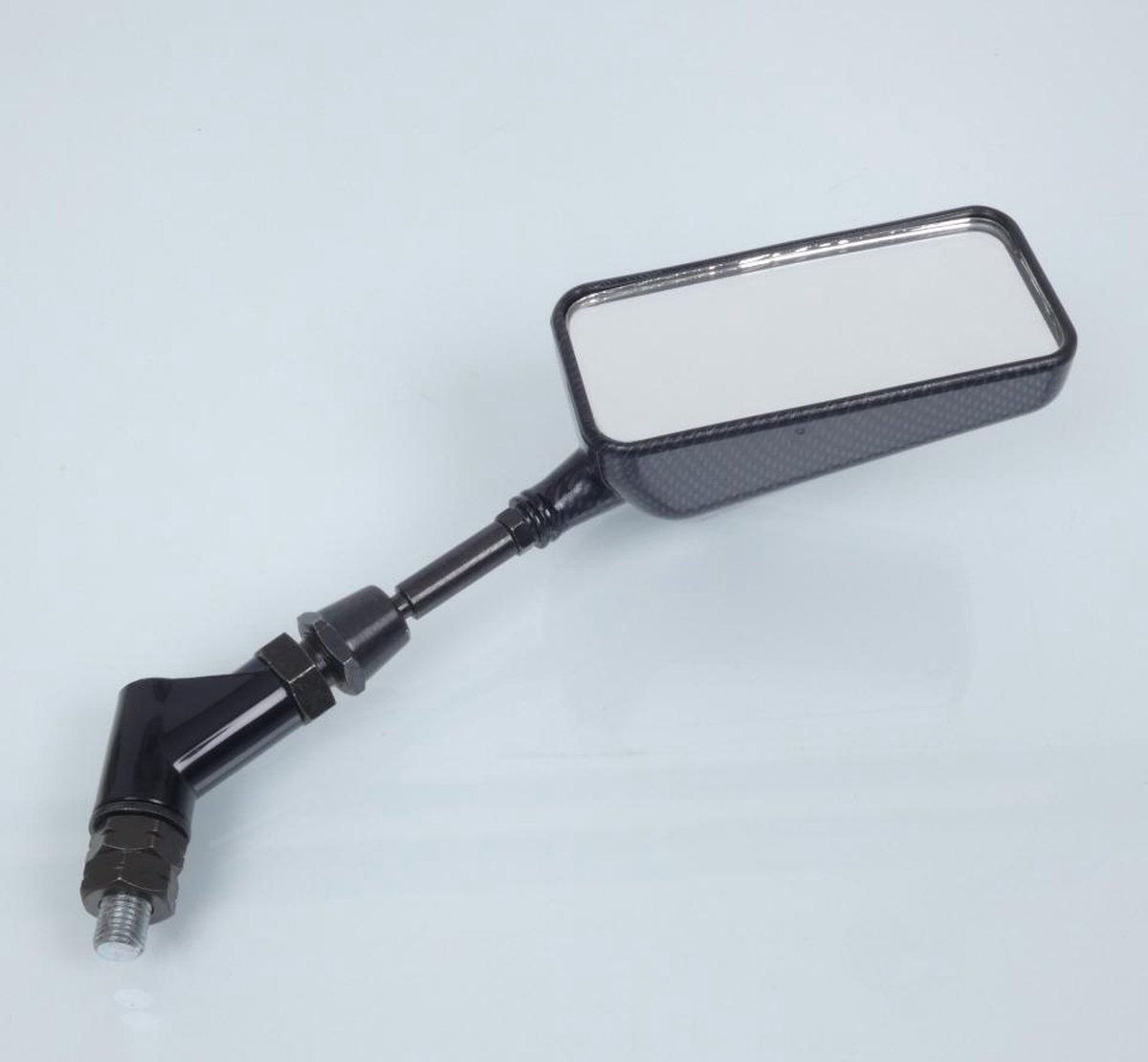 Rétroviseur droit Mad Formula 2000 carbone pour moto M10 pas 125 inversé Neuf