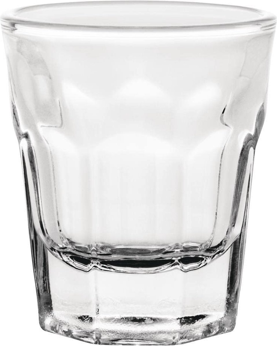 Set van 12 helder glazen shotglaasjes van 40 ml – Perfect voor feesten en evenementen