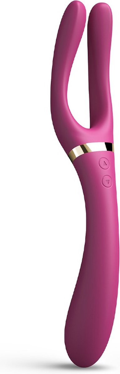 Goedkoopste Dorcel - Infiniite Joy - Multi Vibrator - Met Twee 360° Flexibele Armen - Roze