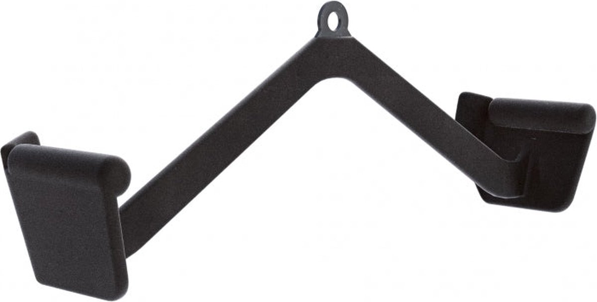 Gorilla Sports Brede Roeigreep - Zwart - Rubber Coating - Handgreep - Anti-slip