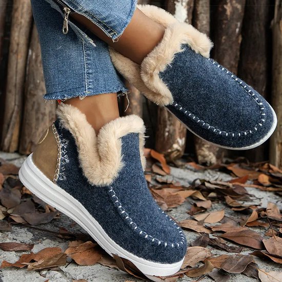 Warm gevoerde boots, waterdichte laarzen, herfst, winter, sneeuwlaarzen voor dames, comfortabel, uniseks, sneeuwlaarzen, winterschoenen, werkschoenen, wandelschoenen, winterlaarzen, korte schacht, zwart, 46