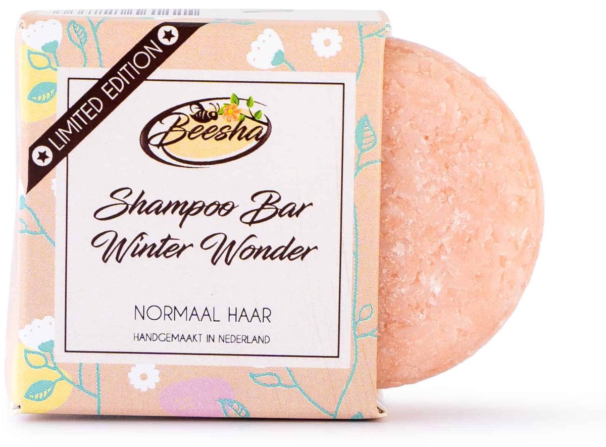 Beesha - Shampoo Bar Winter Wonder - Vegan - Sulfaatvrij - Parabeenvrij - CG Proof