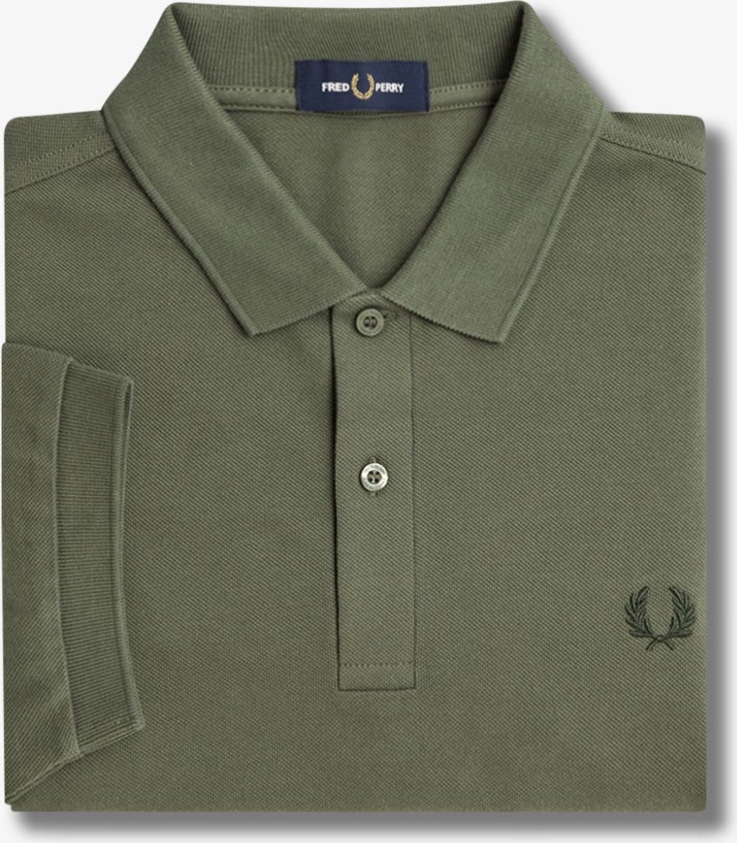 Fred Perry Plain fred perry shirt laurel wreath night Groen