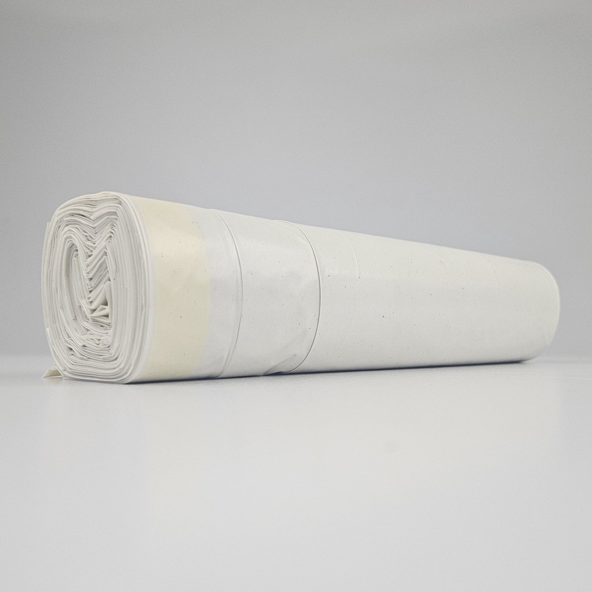 Goedkoopste Witte Vuilniszakken | Trekband | 50 Zakken | 120 Liter | Gerecycled LDPE | T80 | 70x105 cm - Extra Sterke Vuilniszakken, Trekbandzakkend, Afvalzak Trekband, Vuilzakken 120 Liter, Afvalzakken 120 Liter