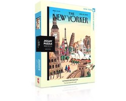 New York Puzzle Company - New Yorker Ultimate Destination - 1000 stukjes puzzel