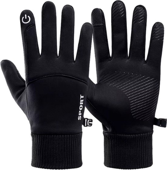 Gants d'hiver pour hommes, coupe-vent, pour course à pied, écran tactile, cyclisme, imperméables – FINGER TEN