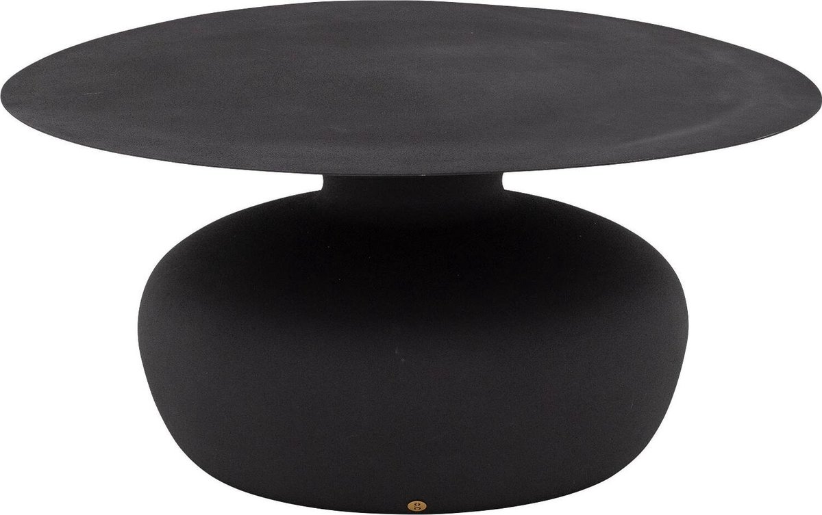 Goossens Nanna Salontafel - Metaal - 85 x 40 x 85 cm - Rond