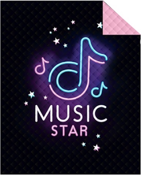 Holland Young Bedsprei - Music star - 170x210 cm