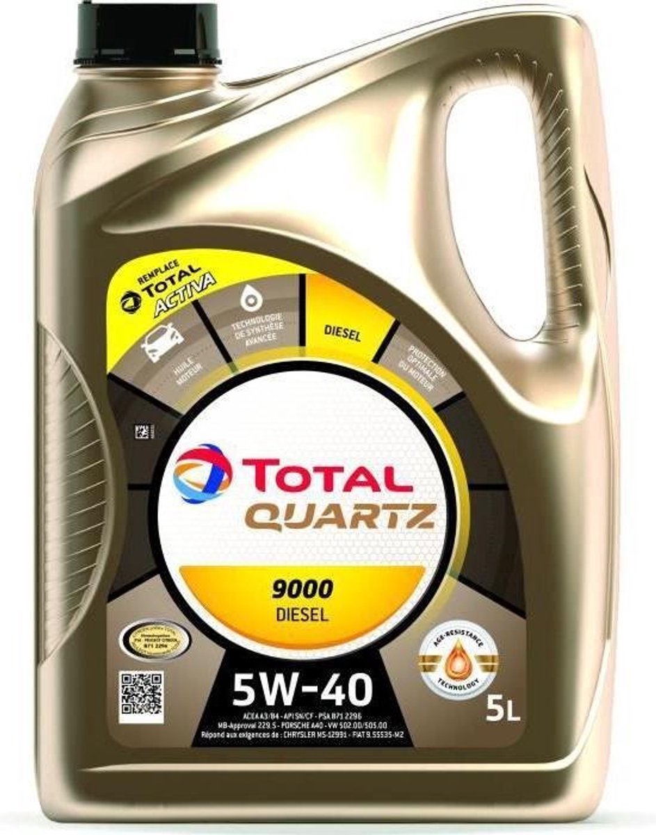 Total Quartz 9000 Energy 5W40 - 5L