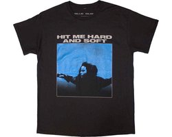 Billie Eilish - Hit Me Hard And Soft Tracklist Heren T-shirt - S - Zwart