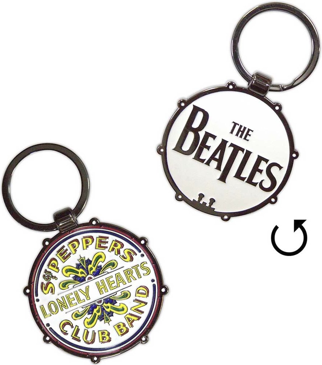 The Beatles - Drop T/Sgt Pepper Drum Sleutelhanger - Multicolours