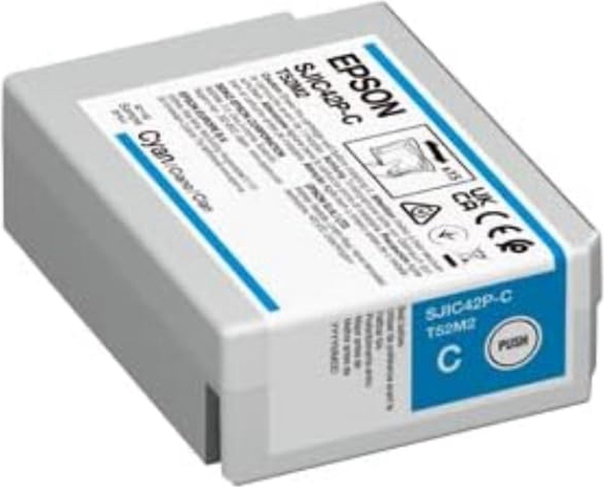 Toner Epson SJIC42P-C Cyaan