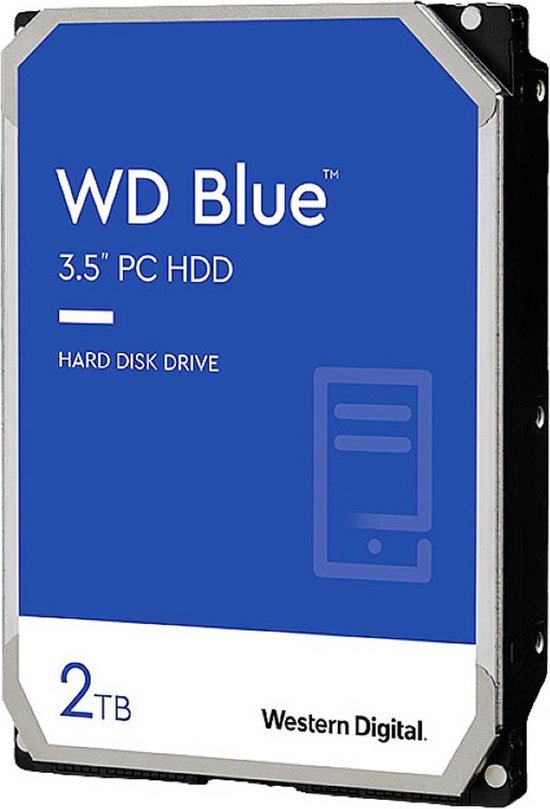 Western Digital Blue (SMR) - 2 TB van Merkloos — afbeelding 2