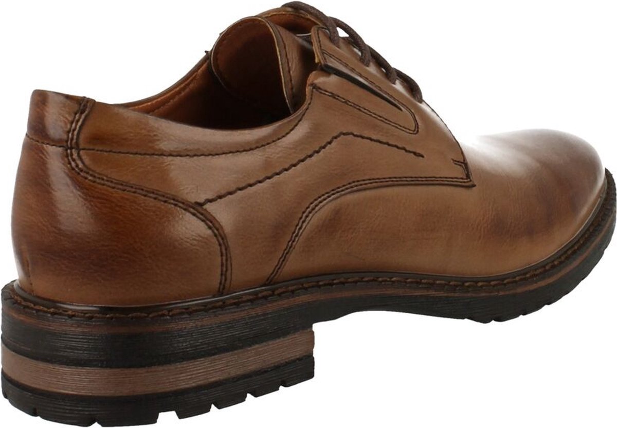 Bottesini Heren Veterschoen | Cognac | Maat: 41