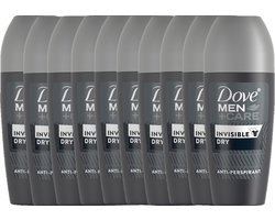 Dove Men - Deo Roller Invisible Dry - 10 x 50 ml