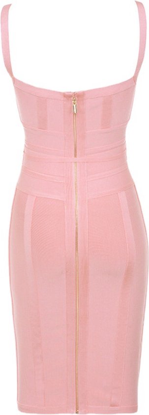 Savory Fashion - Robe bandage - Rose - Taille M