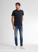 Petrol Industries - Heren Slim Fit Jeans Seaham Everglades - 30% organic cotton Mix - 6-pocket - Narrow waist - Vintage wash - Blauw - Maat W38L30