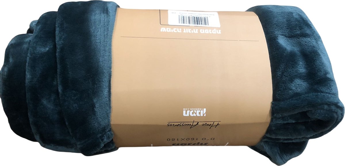 Luxe Fleece Deken Ultra Soft and Warm- Flash in Lichtgewicht Pluche Deken voor Slaapbank, Herfst, Winter en Lente,180X220cm,Groen