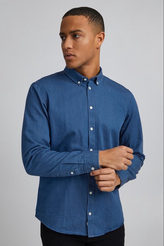Casual Friday Anton BD Ls Denim Men’s Shirt with Button Down Maat XL
