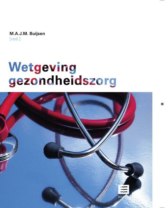 Wetgeving gezondheidszorg - cover