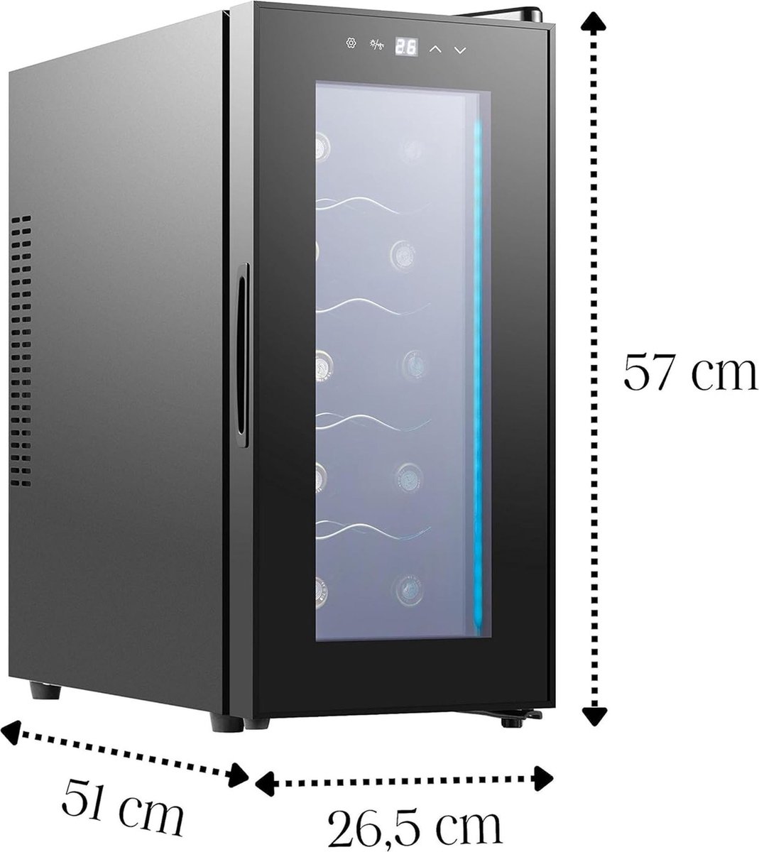White-Label Wijnkoelkast - Wijnklimaatkast - Wijnkoeler - afbeelding 3