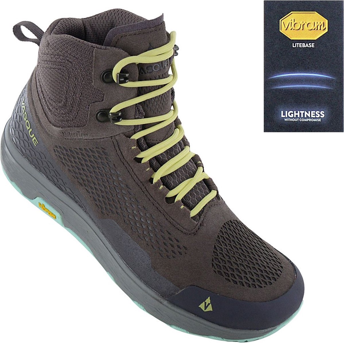 VASQUE Breeze LT NTX - Nature-Tex - Dames Wandelschoenen Trekking Boots Bruin 7383M-7383 , Maat: EU 38 UK 5