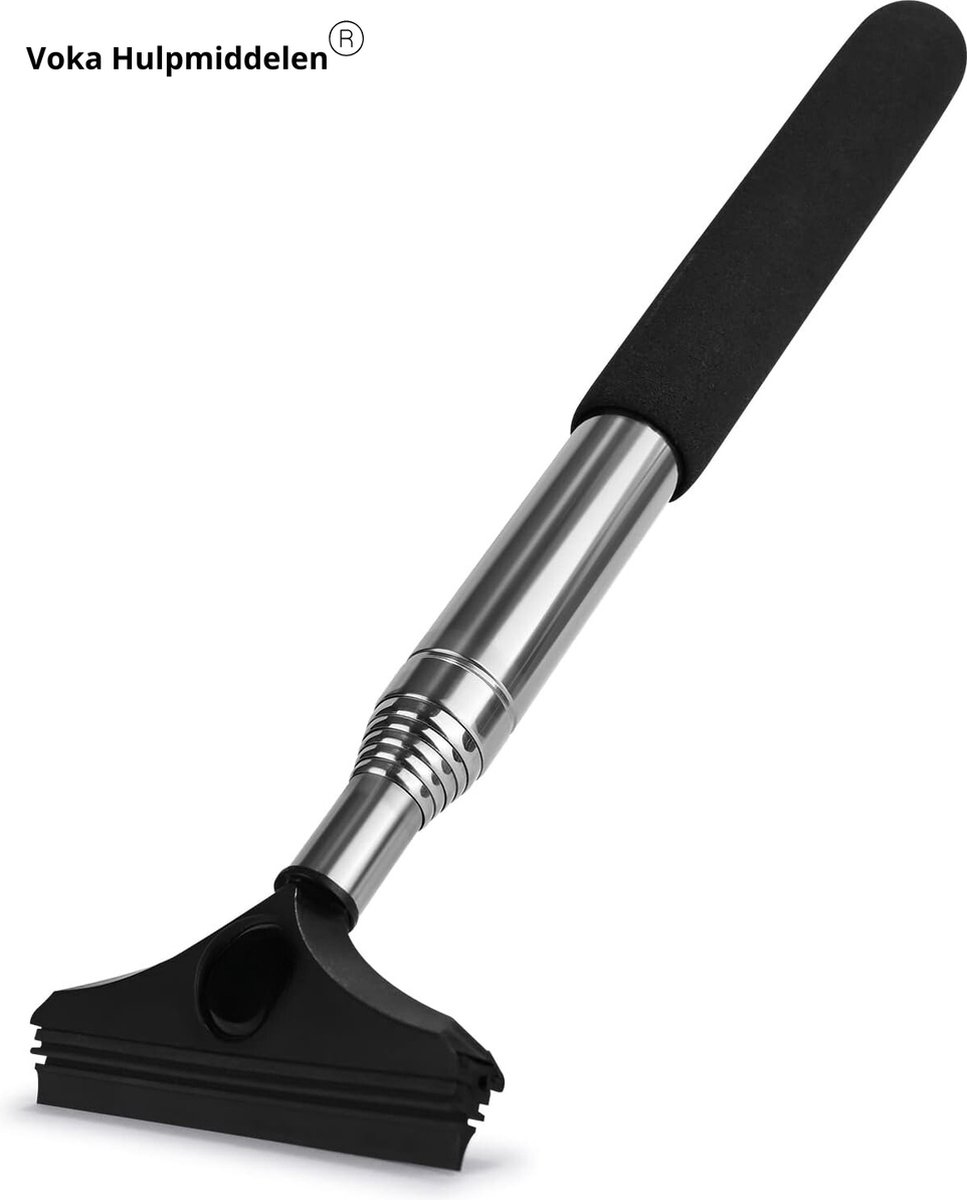 Goedkoopste Achteruitkijkspiegel Ruitenwisser met Intrekbaar en uittrekbaar Handvat - Spiegelwisser - 98CM - Vanuit stoel - Draagbare Rubberen Wisser voor Auto - Draagbare Ruitenwisser - Auto zijspiegels wisser