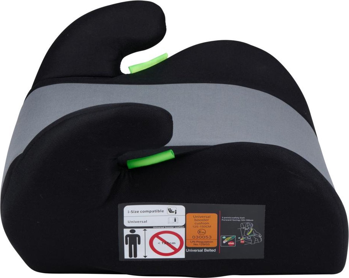 Réhausseur Auto Dunlop Pour Enfants 135-150 Cm - Léger Et Portable - Homologué ECE R129 - Noir
