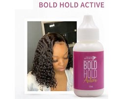 Bold Hold Active - Haarlijm - Strong Hold Glue For Wigs and Hair Systems - The Hair Diagram - Invisible Bonding - 1.3oz