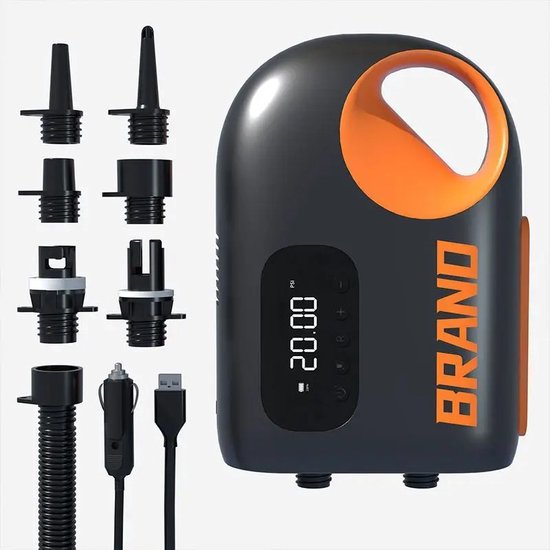 Moai elektrische SUP pomp 16 PSI – batterij/accu Winkel Moai elektrische SUP pomp 16 PSI – batterij/accu Winkel