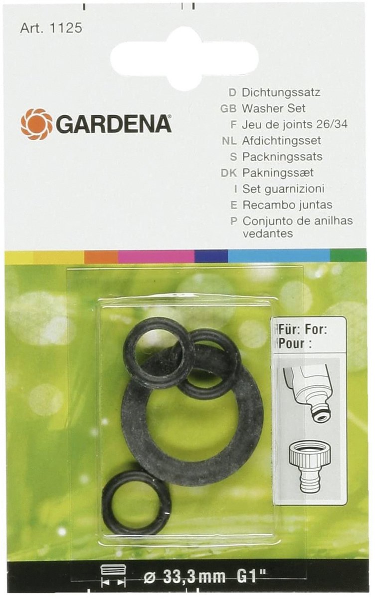 GARDENA Set rubberringen 1125-20
