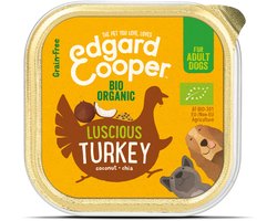 Edgard & Cooper Kuipje Vers Vlees Hondenvoer Bio Kalkoen 100 gr