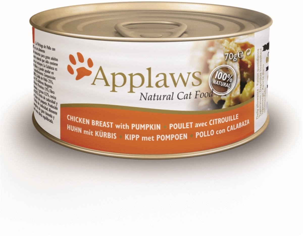 Applaws Applaws adult vlees kip en pompoen - 70 gr