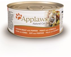 Applaws adult vlees kip en pompoen - 70  gr