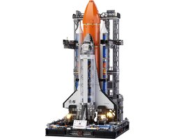 Jaki - LIMITED icons edition City Ruimtevaart raket | Artemis Space Wars Expert | Classic Creator STEM ideas speelgoed | Compatibel met lego mega bloks | Technic nasa ruimte shuttle bouwpakket voor volwassen & kinderen | 2226 bouwstenen