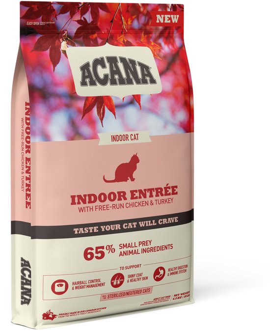 Acana Kat Indoor Entrée - 4,5 kg