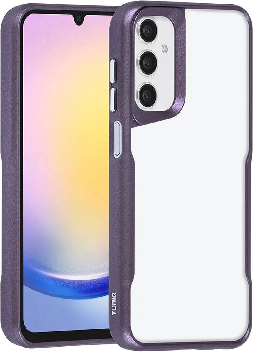 Combat-X Hoesje Geschikt voor: Samsung Galaxy A15 - Backcover - Paars