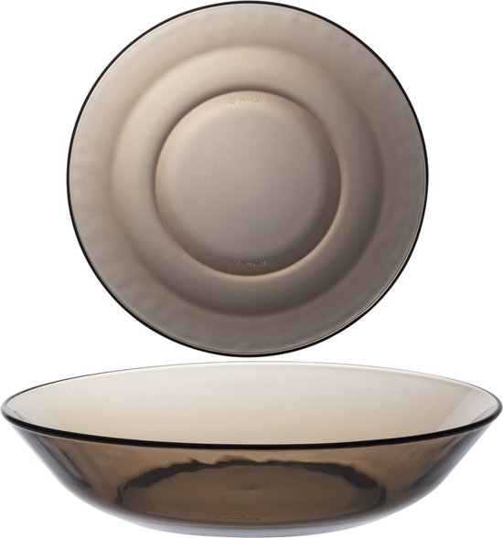 Assiettes Plates Duralex Creole 23,5 Cm - Lot De 6 - Verre Trempé Résistant, Fabriqué En France - Lave-vaisselle, Micro-ondes, Congélateur - 5