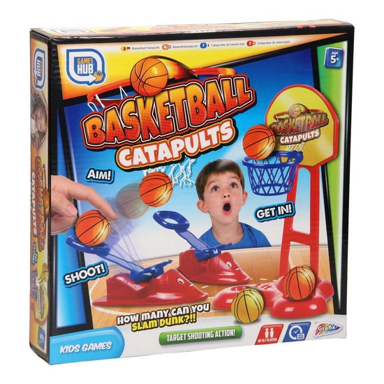 | Basketbal Catapult Spel | Games Basketbal Catapult Spel SpeelgoedFamilie.nl | Catapult
