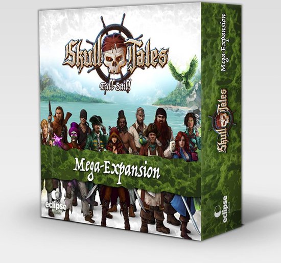 Boek: Skull Tales: Full Sail! Mega-Expansion (Uitbreiding!), geschreven door Eclipse Editorial