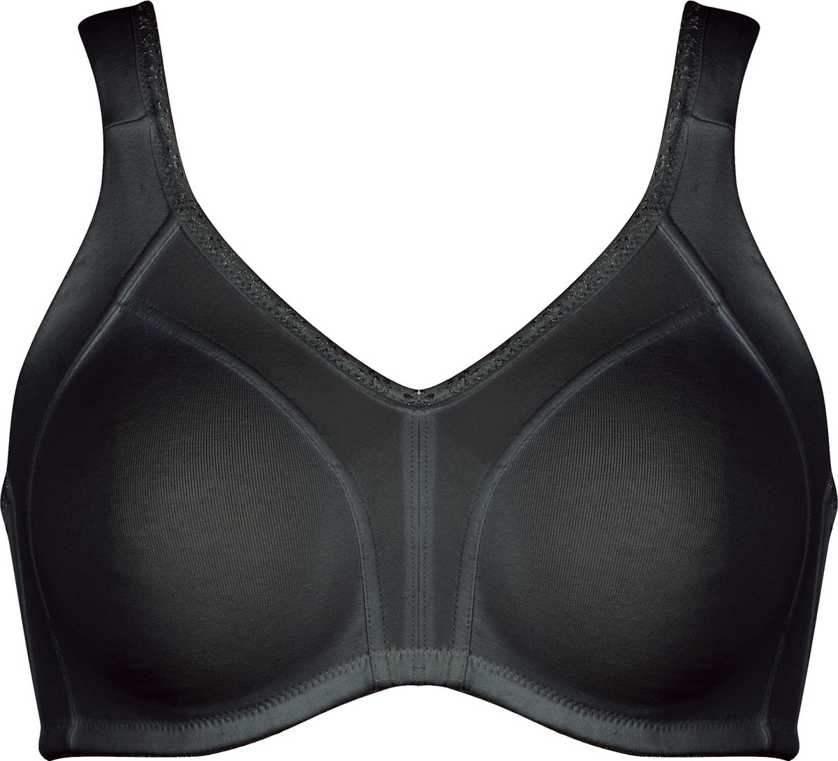 Naturana Katoenen minimizer met side smoother - 5332 - Zwart