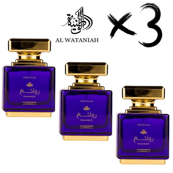 AL WATANIAH 3 X ETERNAL PERFUME REGINA RAWAYEH, 100ml